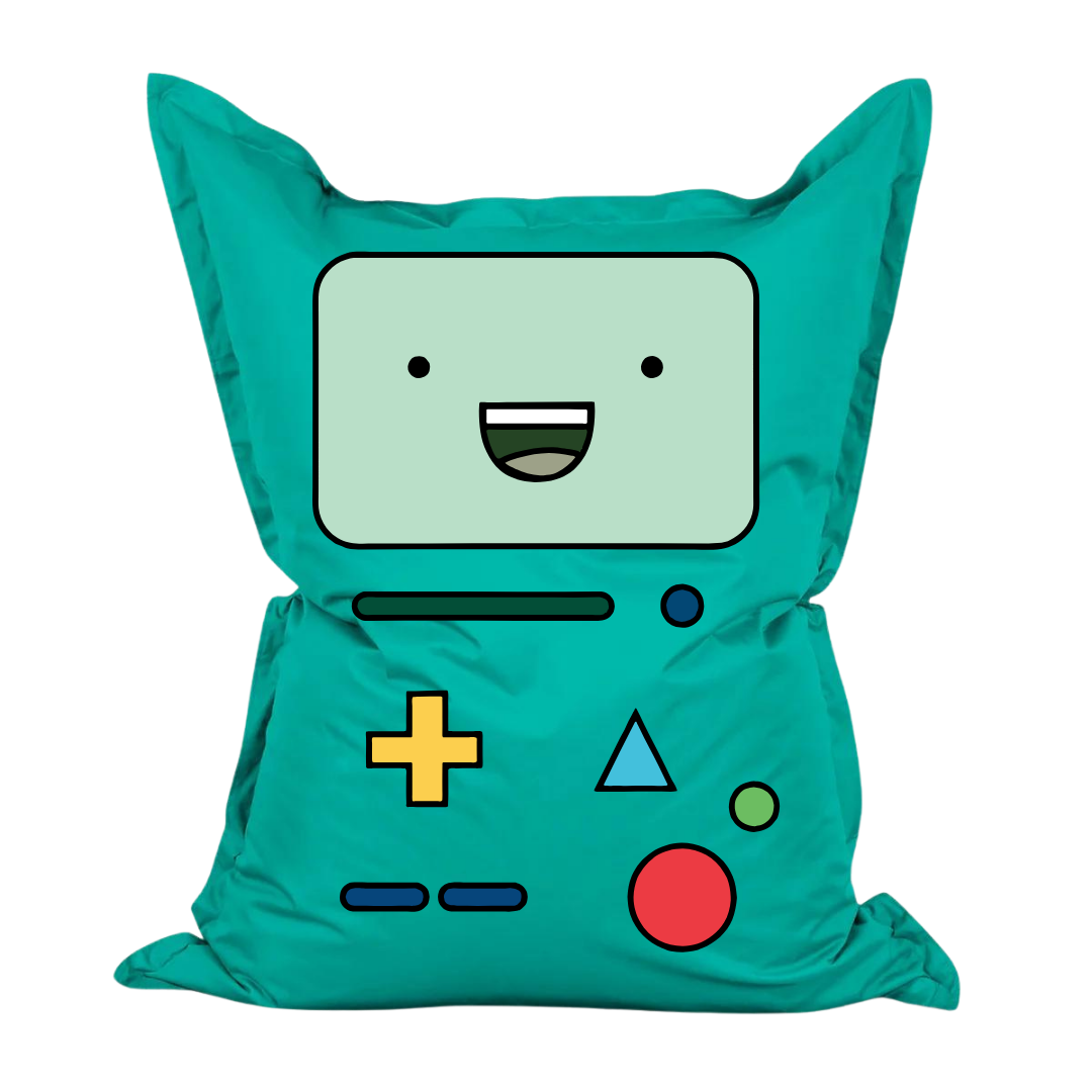 Pouf Belly Pop con grafica BMO