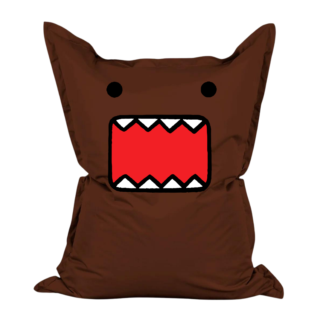 Pouf Belly Pop con grafica Domokun