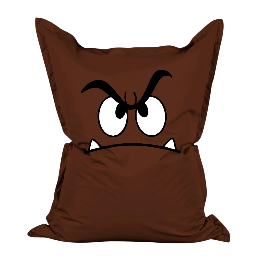 Pouf Belly Pop con grafica Goomba