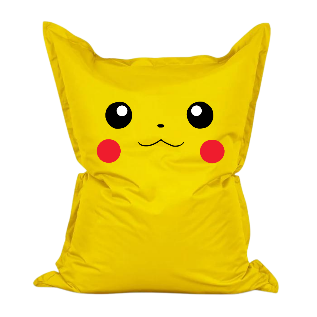 Pouf Belly Pop con grafica Pikachu