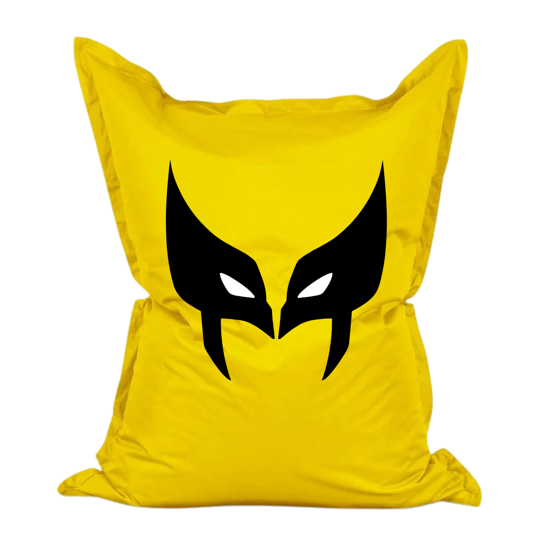 Pouf Belly Pop con grafica Wolverine