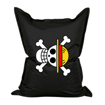 Pouf Belly Pop con grafica Strawhat