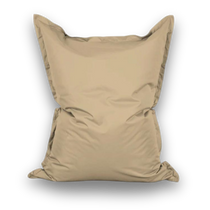 Pouf Belly colore beige