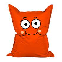 Pouf Belly Pop con grafica Darwin