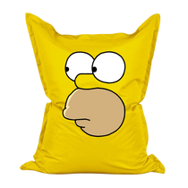 Pouf Belly Pop con grafica Homer
