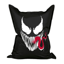 Pouf Belly Pop con grafica Venom