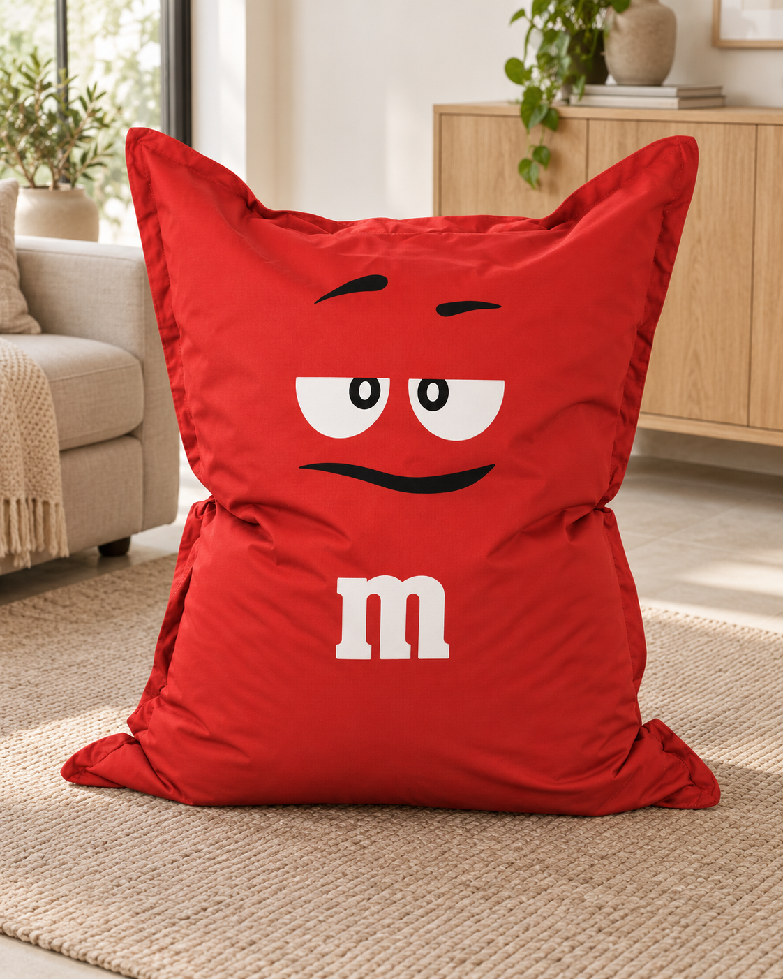Pouf Belly - M&M Rossa - ambientazione